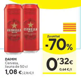 Caprabo Damm Cervesa, Ilauna de 50 cl oferta