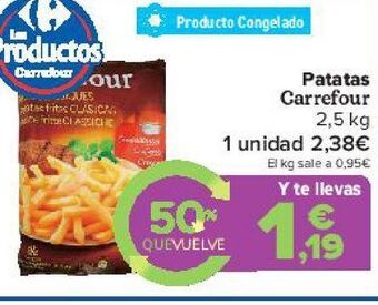 Carrefour Patatas carrefour oferta