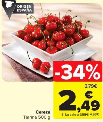 Carrefour Cereza oferta
