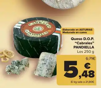 Carrefour Queso d.o.p. "cabrales" pandiella oferta