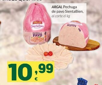 HiperDino Pechuga de pavo sientabien argal oferta