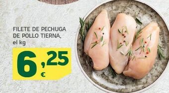 HiperDino Filete de pechuga de pollo tierna oferta