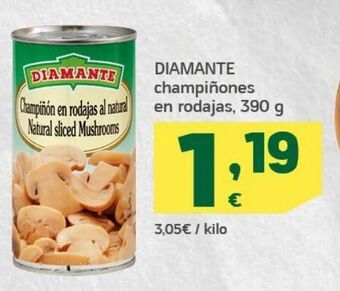 HiperDino Champiñones diamante oferta