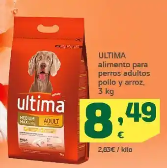 HiperDino Alimento para perros adultos última oferta