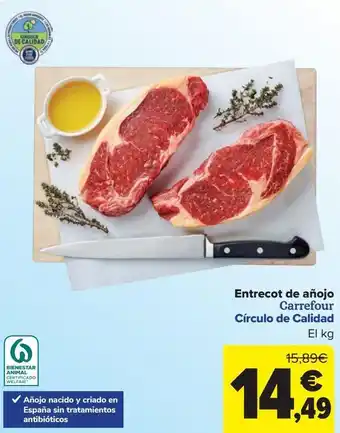 Carrefour Entrecot de añojo carrefour círculo de calidad oferta