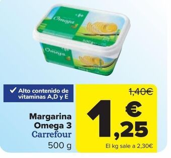 Margarina omega 3 carrefour