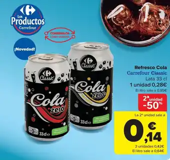 Carrefour Refresco cola carrefour classic oferta