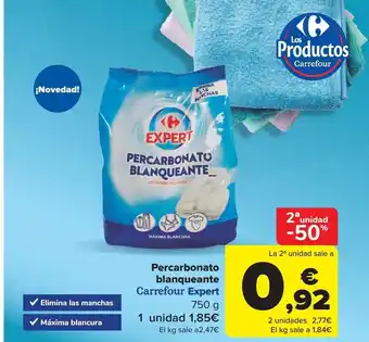 Carrefour Percarbonato blanqueante carrefour expert oferta