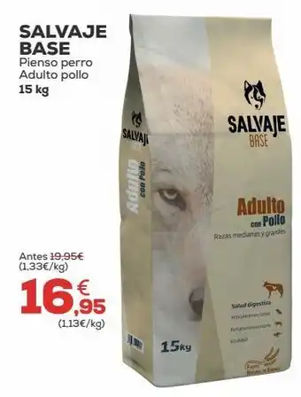 Kiwoko Pienso perro salvaje base oferta