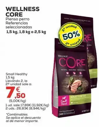 Kiwoko Pienso perro wellness core oferta