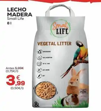 Kiwoko Lecho madera small life oferta