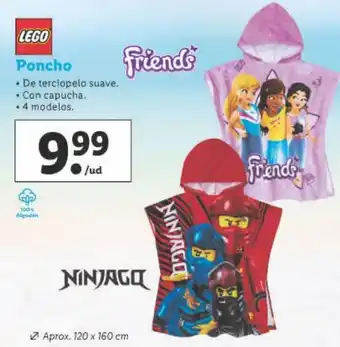 Lidl Poncho lego oferta