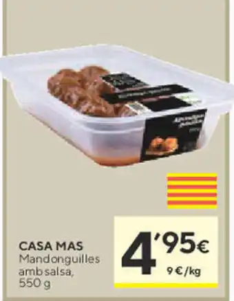 Caprabo Casa Mas Mandonguilles 550 g oferta