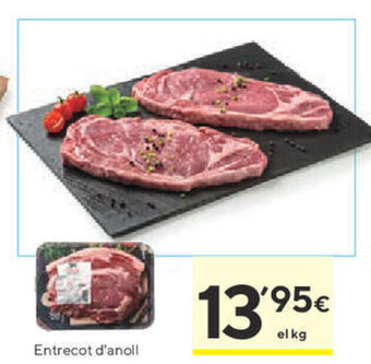 Caprabo Entrecot d'anoll oferta