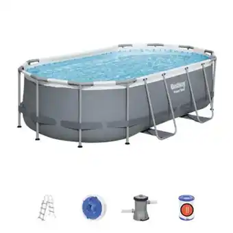 Leroy Merlin Piscina tubular de pvc ovalada bestway 4.27x2.9x1 m oferta