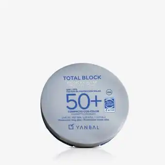 Yanbal Protector solar compacto total block spf50+ beige oscuro oferta