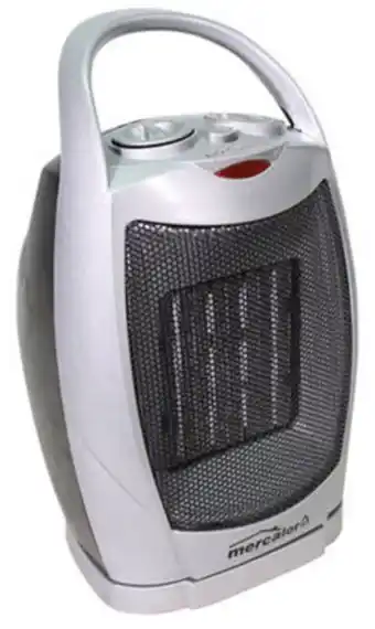 Leroy Merlin Calefactor cerámico gris de 1000 w oferta