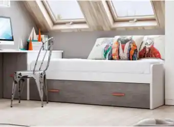 Mobiprix Cama nido con cama de arrastre modelo eclipse oferta