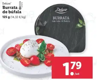 Lidl Deluxe® Burrata de Búfala 125 g oferta