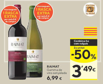 Caprabo Raimat Gamma de vins senyalada oferta