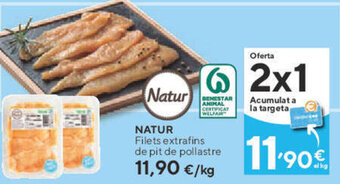 Caprabo Natur Filets extrafins de pit de pollastre oferta