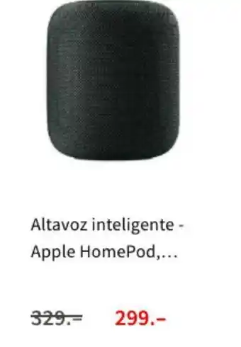 MediaMarkt Altavoz inteligente Apple HomePod oferta