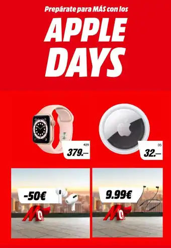 MediaMarkt Apple Days oferta