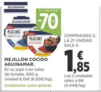 Supercor Mejillóm Cocido Aguinamar 900g oferta