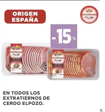 Supercor En Todos Los Extratiernos De Cerdo Elpozo oferta
