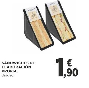 Supercor Sándwiches De Elaboración Propia oferta