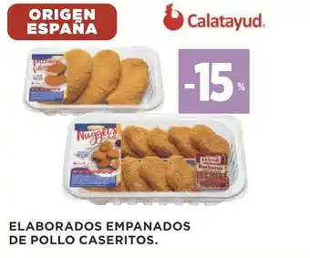 Supercor Elaborados Empanados De Pollo Caseritos oferta