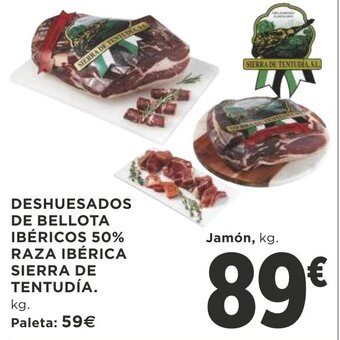 Supercor Deshuesados De Bellota Ibericos 50% Raza Iberica Sierra De Tentudia oferta