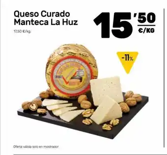 AhorraMas Queso Curado Manteca De Huz oferta