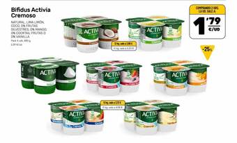 AhorraMas Bifidus Activia Cremoso oferta