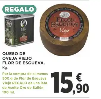 Supercor Queso De Oveja Viejo Flor De Esqueva oferta