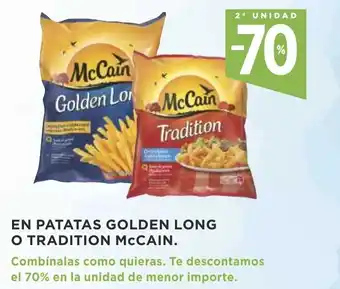 Supercor En Patatas Golden Long O Tradition McCain oferta