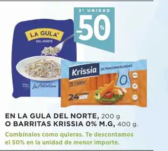 Supercor En La Gula Del Norte 200g O Barritas Krissia 0% M.G, 400g oferta