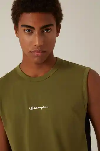 Springfield Camiseta sin mangas champion verde oferta