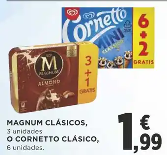 Supercor Magnum Clásicos, O Cornetto Clásico oferta