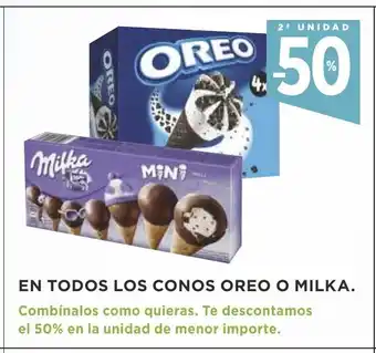 Supercor Oreo O Milka En Todos Los Conos oferta
