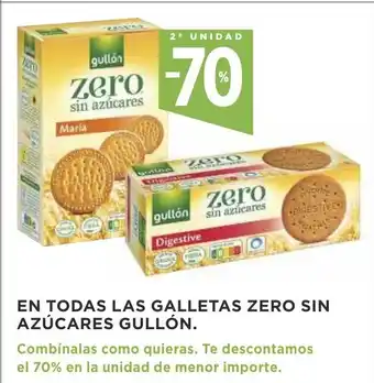 Supercor Zero Sin Azúcares Gullón En Todas Las Galletas oferta