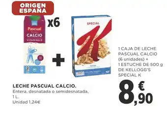 Supercor Leche Pascual Calcio 1L oferta