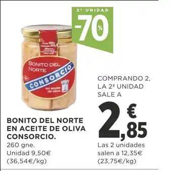 Supercor Bonito Del Norte En Aceite De Oliva Consorcio 260gne oferta