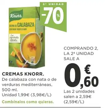 Supercor Knorr Cremas 500ml oferta