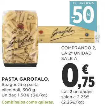 Supercor Pasta garofalo 500g oferta