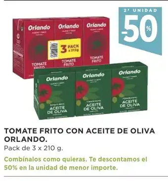 Supercor Tomate Frito Con Aceite De Oliva Orlando 3 x 210g oferta