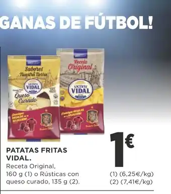 Supercor Patatas Fritas Vidal 160g oferta
