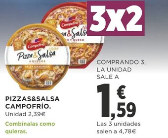 Supercor Pizza & Salsa Campofrio oferta