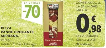 Supercor Pizza Panne Crocante Serrana 250g oferta