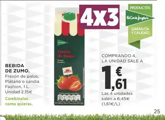 Supercor Bebida De Zumo 1L oferta